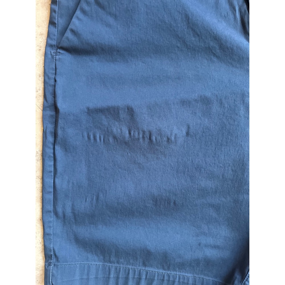 Lululemon Commission Shorts Mens 28 Navy Blue Cotton Blend 9 Inch Inseam Chino - Picture 9 of 9